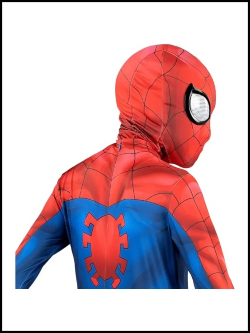 Marvel Spider-Man Zentai Mask Two-Way Stretch Spandex Halloween Costume